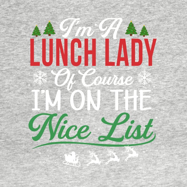 Im Lunch Lady Christmas by methetca